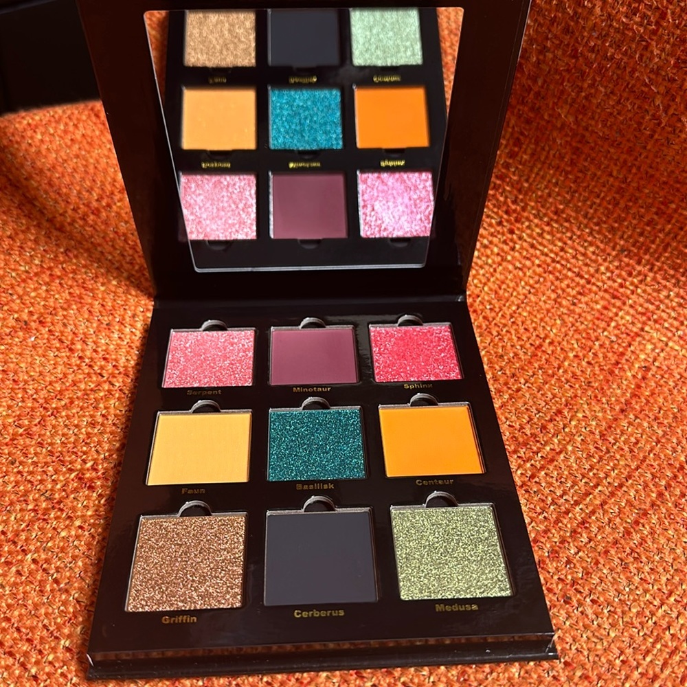 Authentic Unearthly Cosmetics Lore 9 Pan Eyeshadow Palette